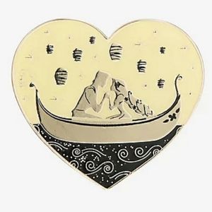 Disney Glow in the Dark Tangled Enamel Pin
